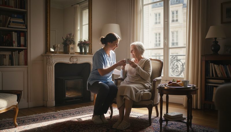 Aide à domicile financée par l APA pour personne âgée en perte d autonomie