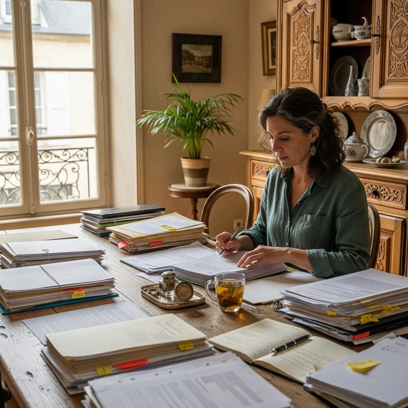 Préparation du dossier d'admission EHPAD par un proche aidant