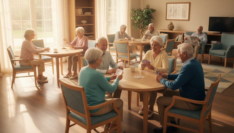 Activités sociales et loisirs en résidence senior