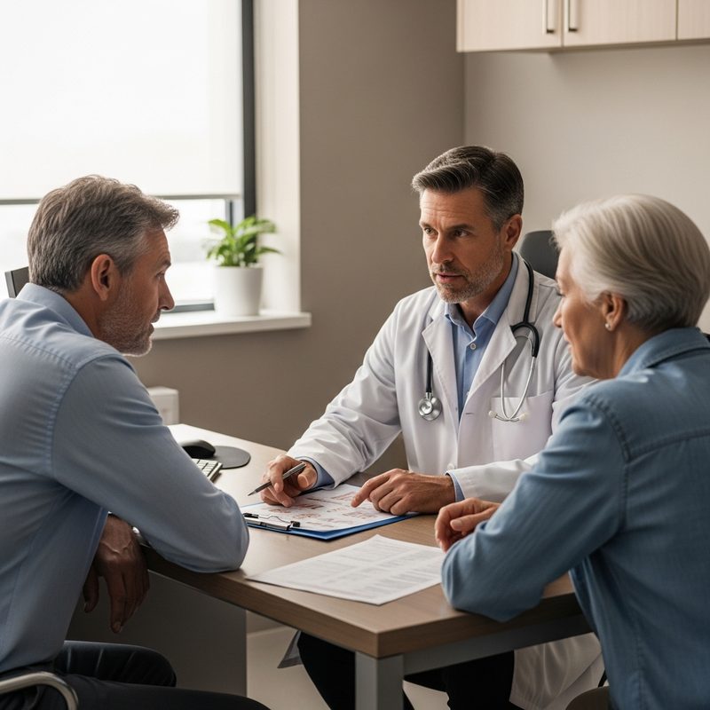 Consultation médicale pour orienter un proche entre USLD et EHPAD