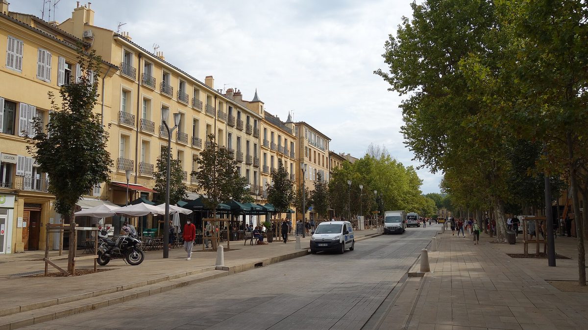 Cours Mirabeau, Aix-en-Provence