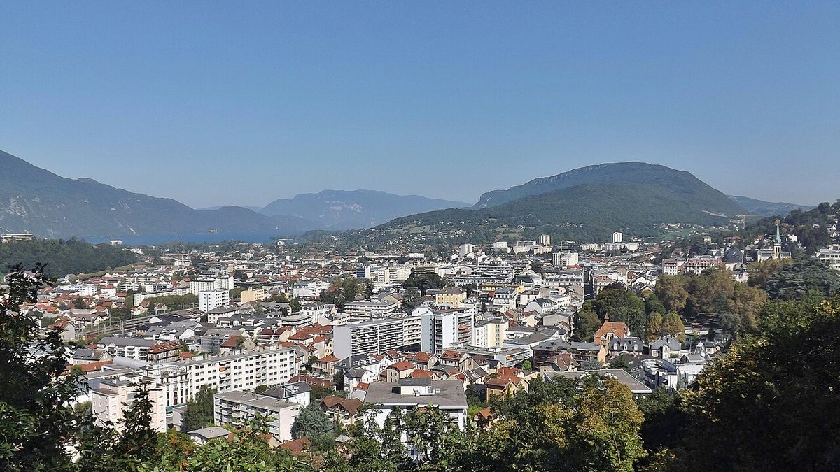 Vue d'Aix-les-Bains