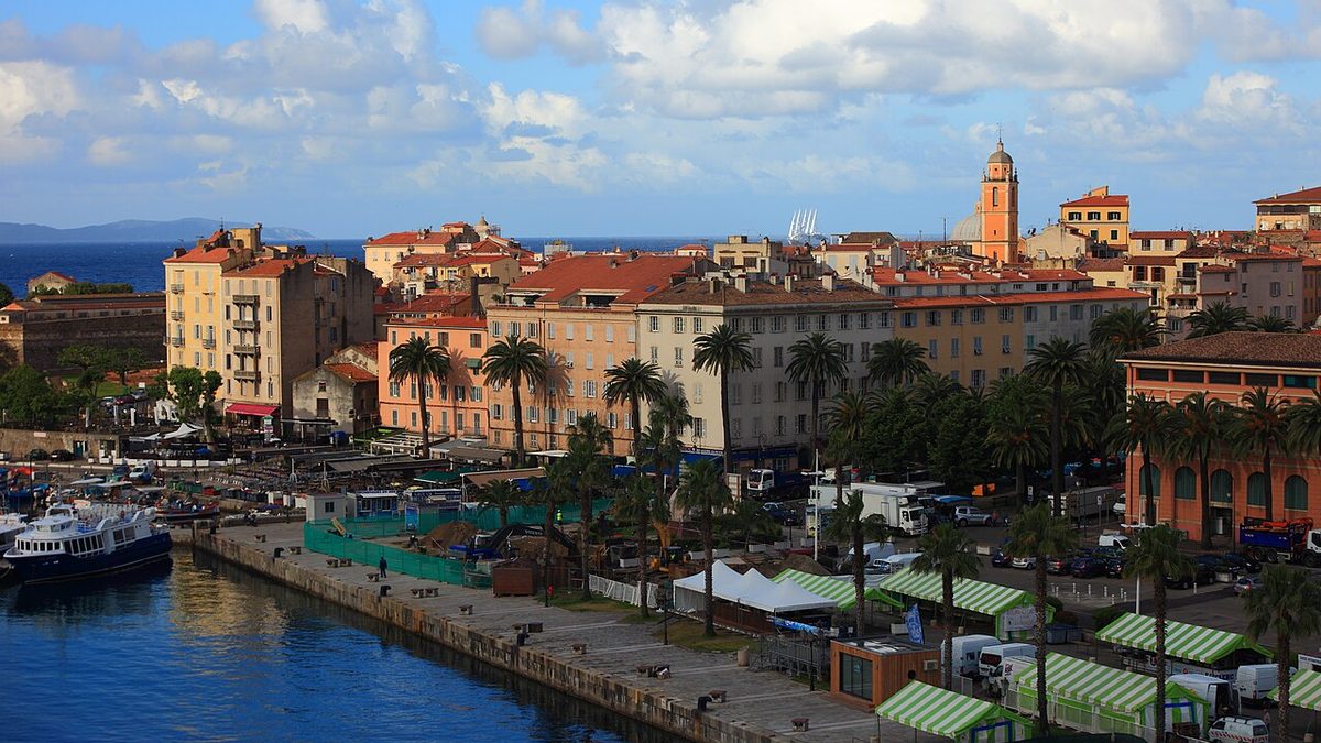 Vue d'Ajaccio