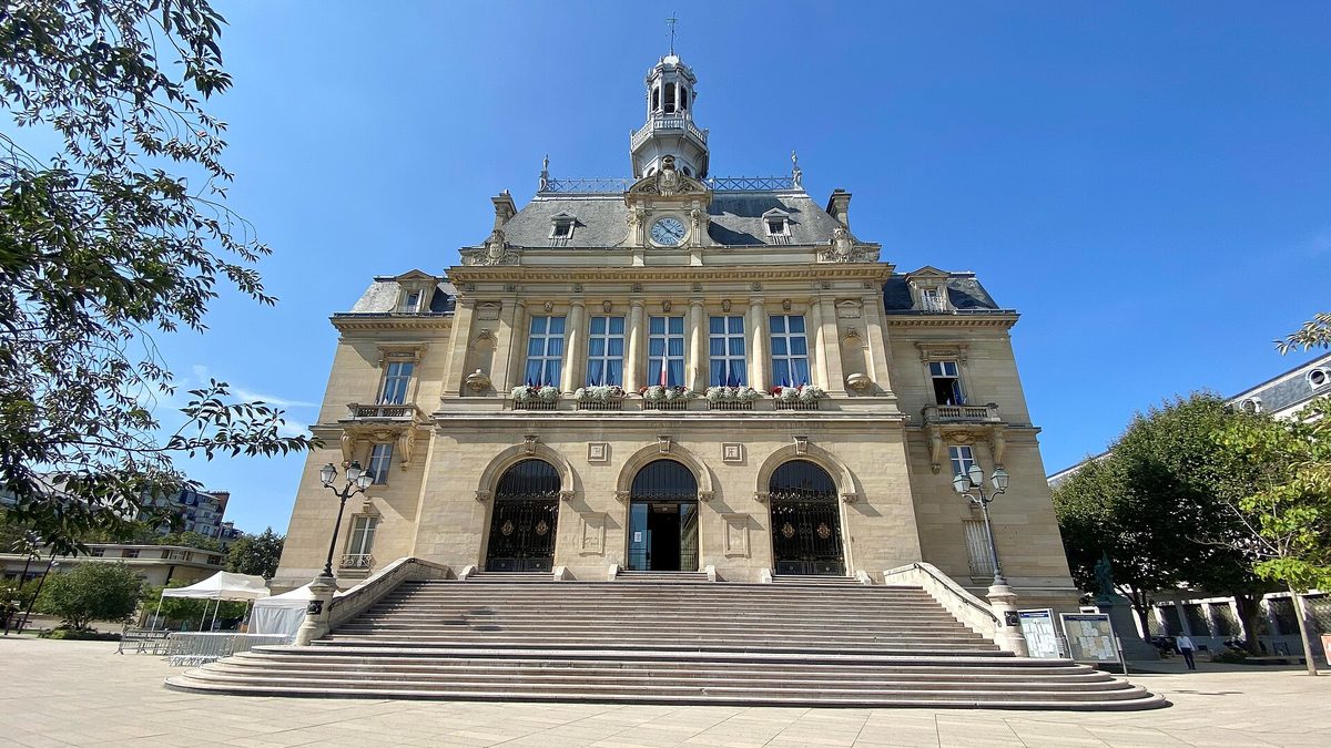 Mairie Asnières, à Asnières-sur-Seine
