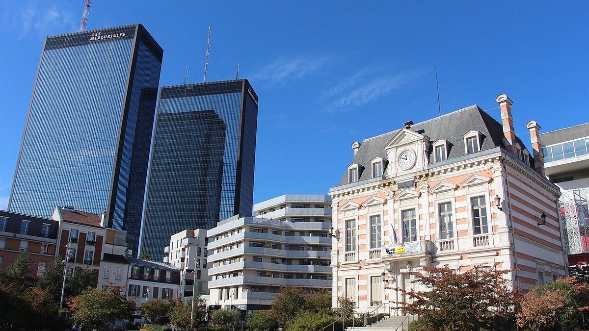 Tours Mercuriales et ancien hôtel de ville de Bagnolet