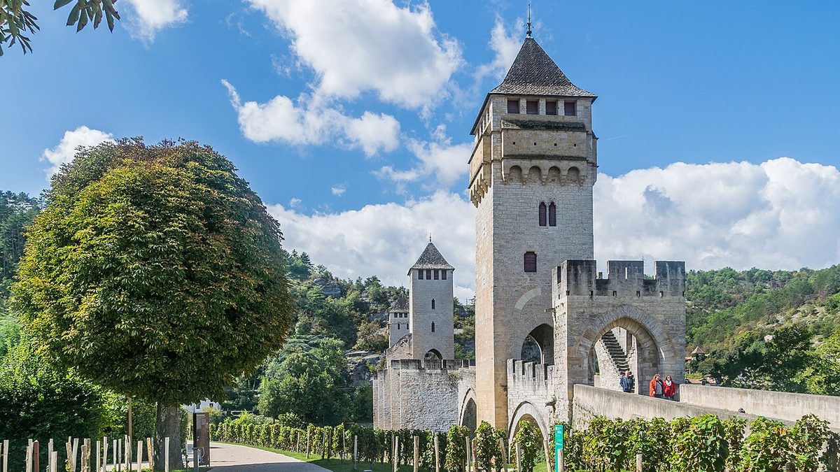 Pont Valentre, à Cahors