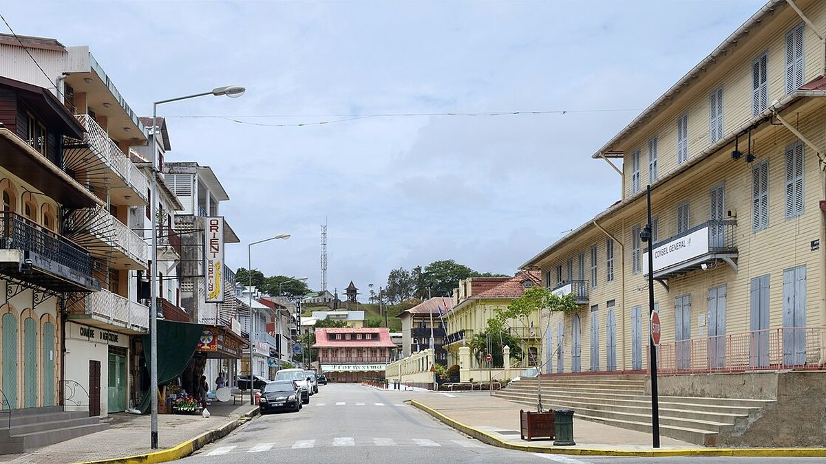 Vue de Cayenne