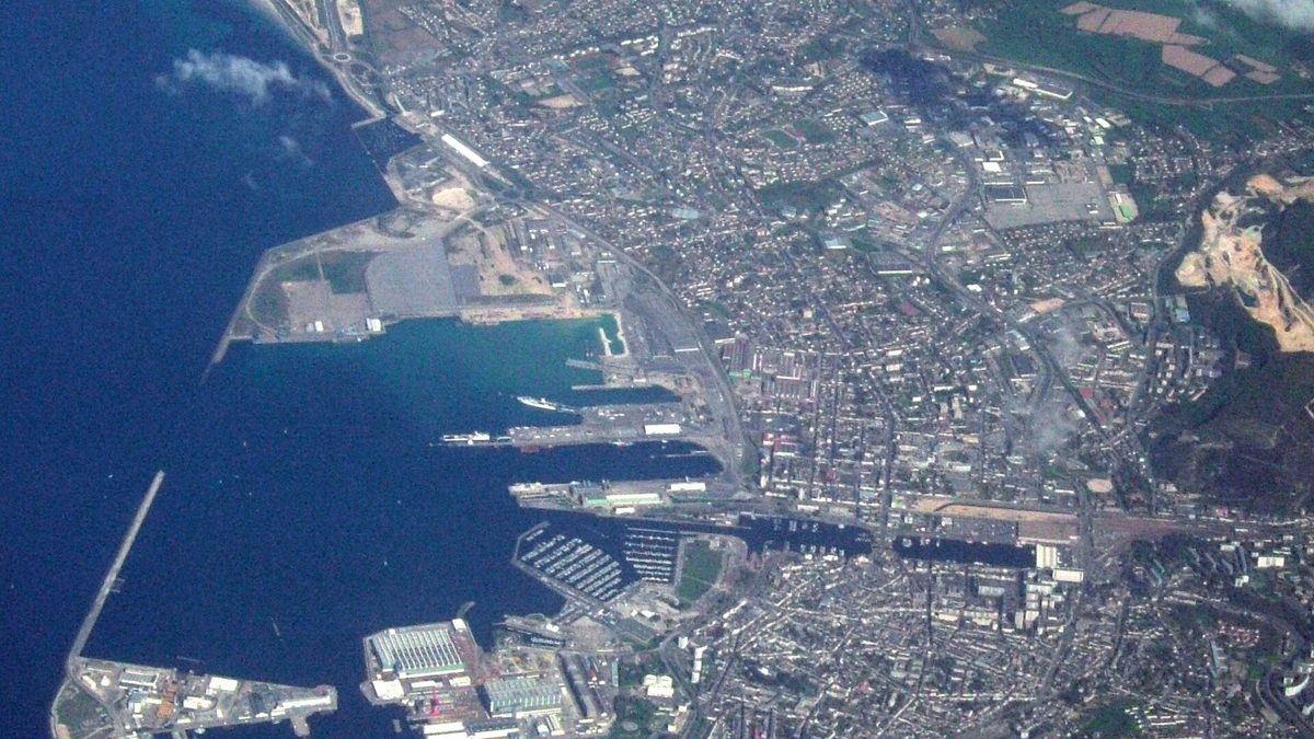 Vue de Cherbourg-en-Cotentin