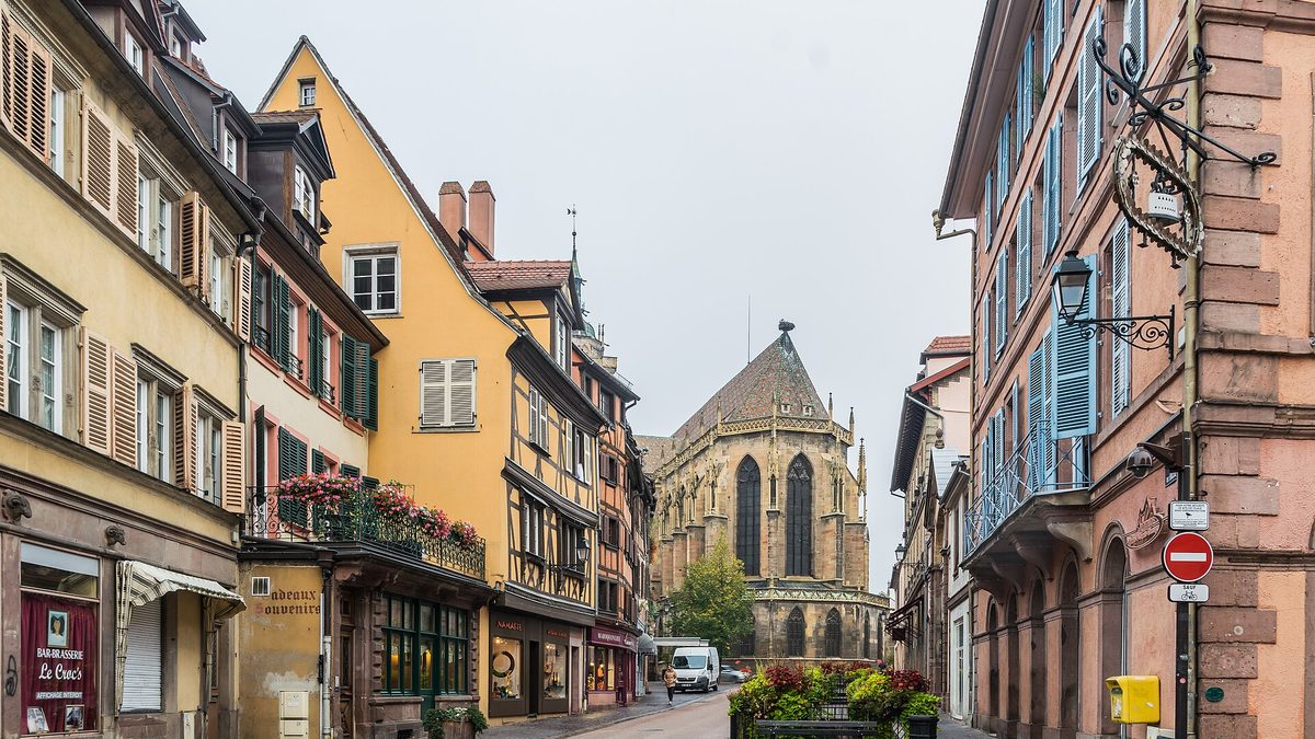 Rue de l'Eglise in Colmar