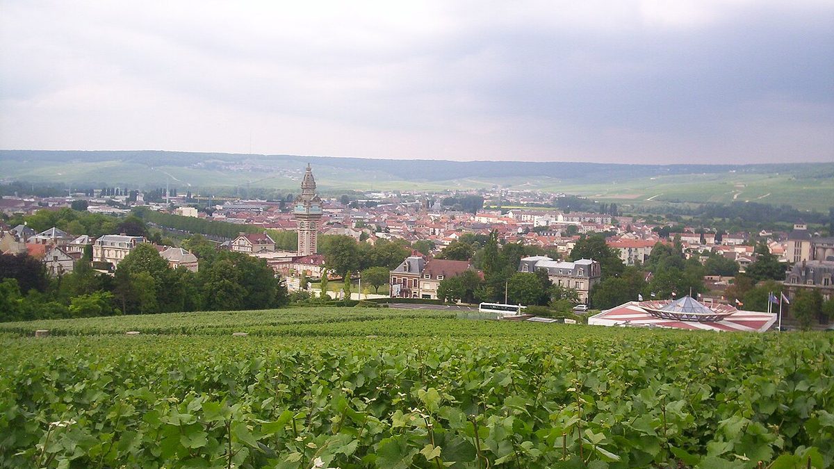Vue d'Épernay