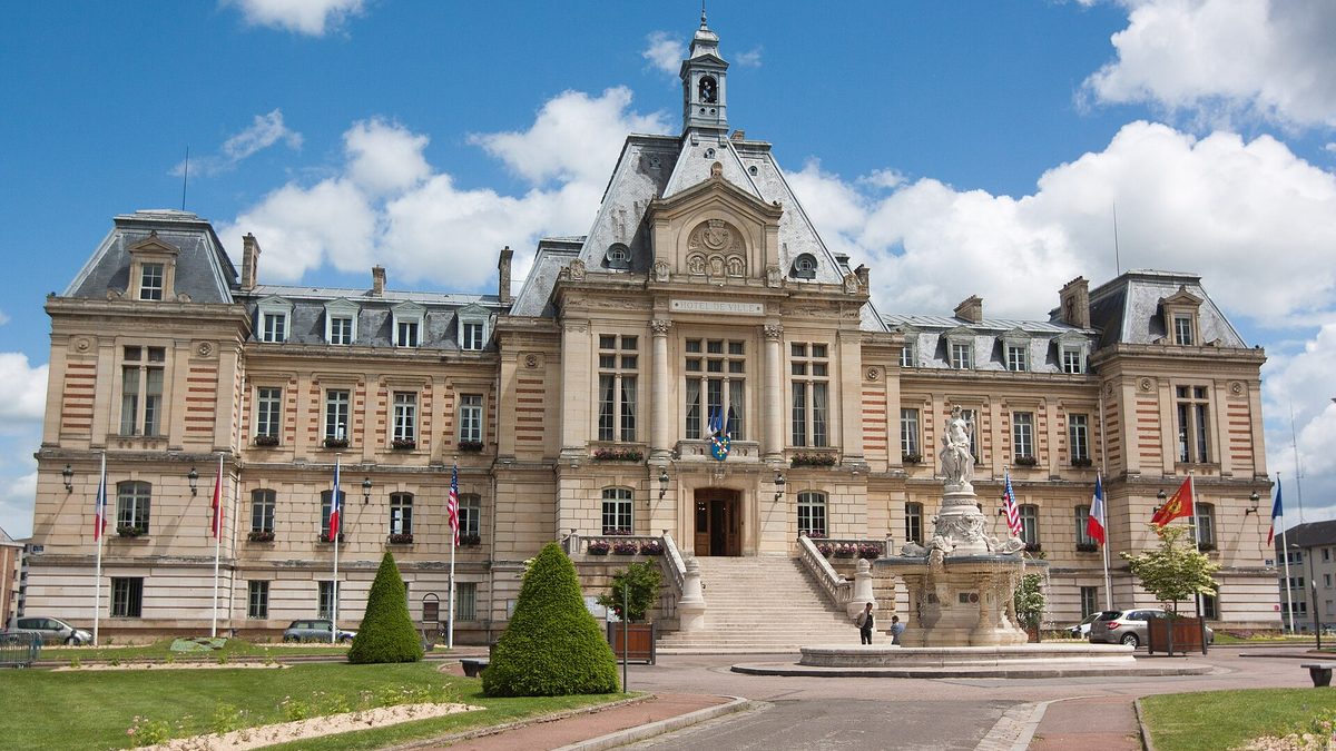 Vue d'Évreux