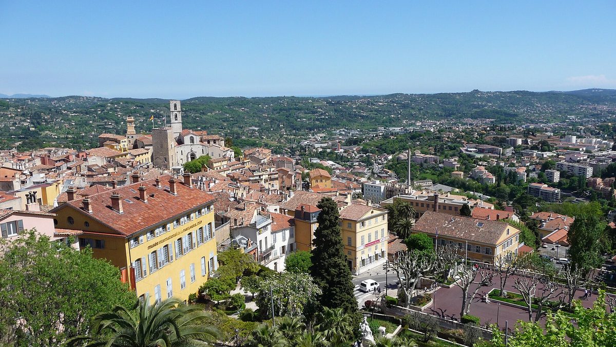 Vue de Grasse