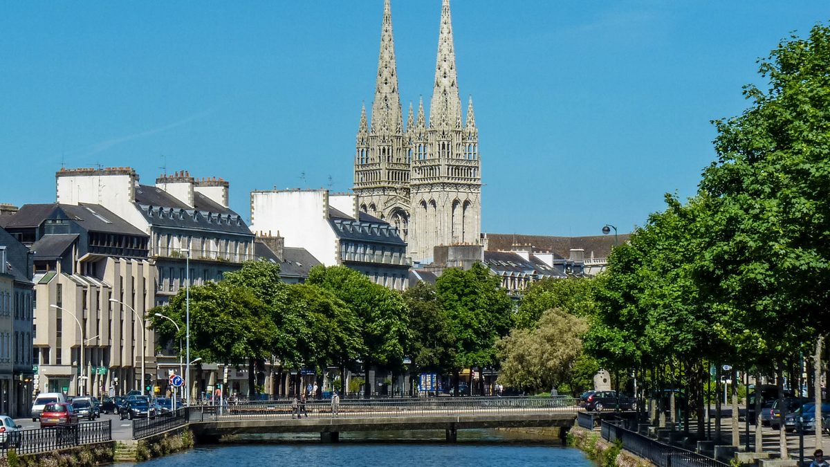 Vue de Quimper