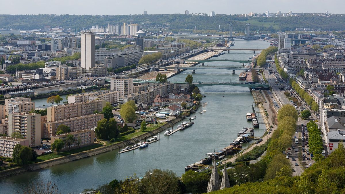 Vue de Rouen
