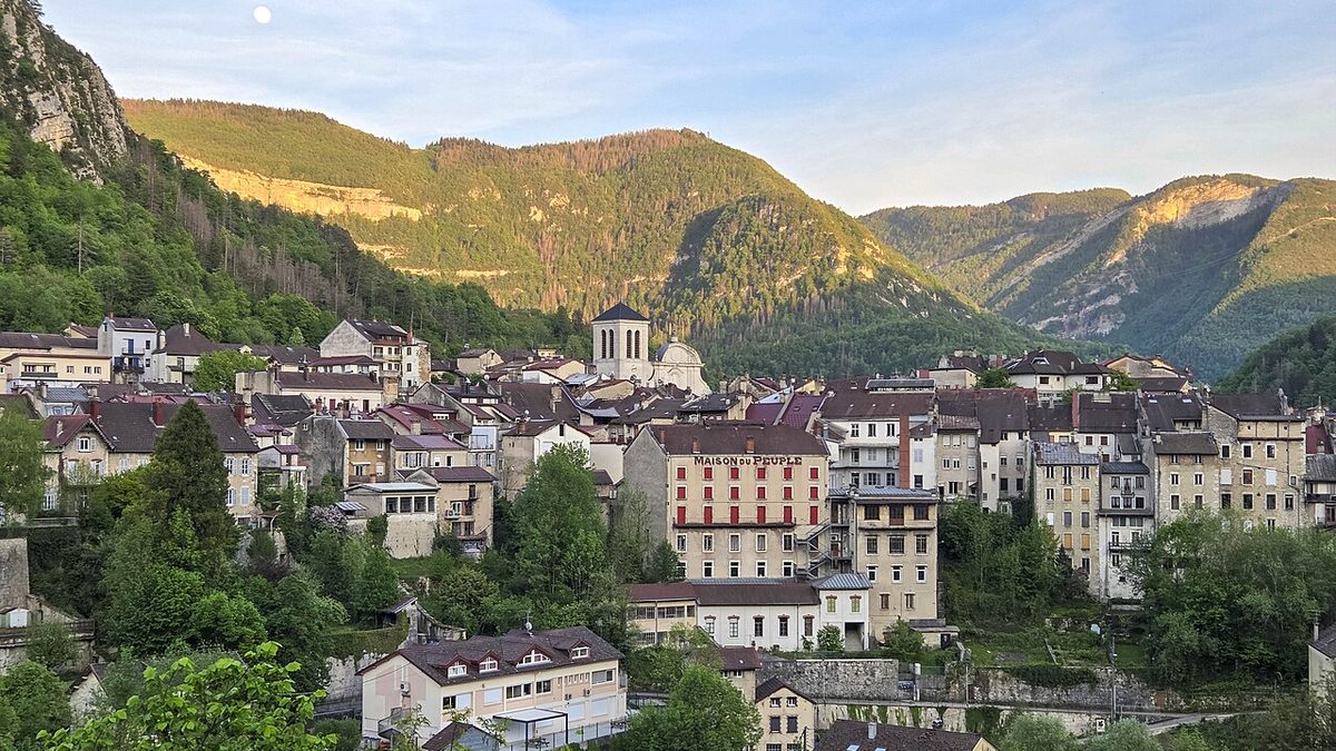 Saint-Claude, vue générale sur la ville