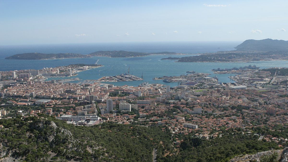 Vue de Toulon