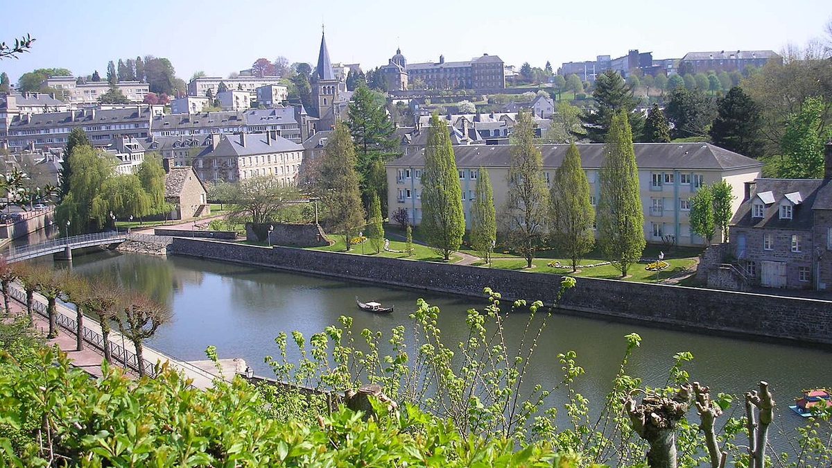 Vue de Vire Normandie